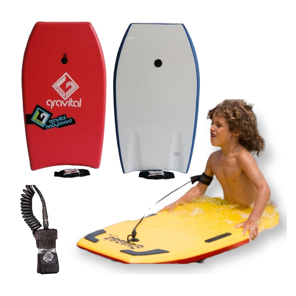 BODYBOARD DE 37? 93.5cm X 48.5cm X 5.5cm Azul