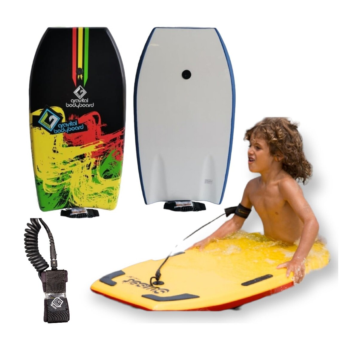 Bodyboard 37? Diseñado 93.5cm X 48.5cm X 5.5cm