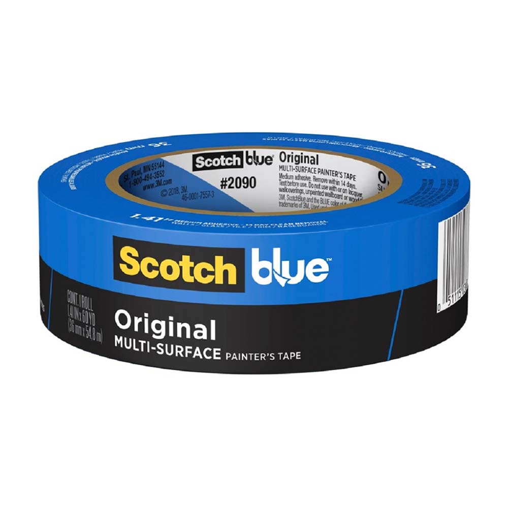 Cinta Masking Tape Azul 36mm x 54,8m Scotchblue 3M