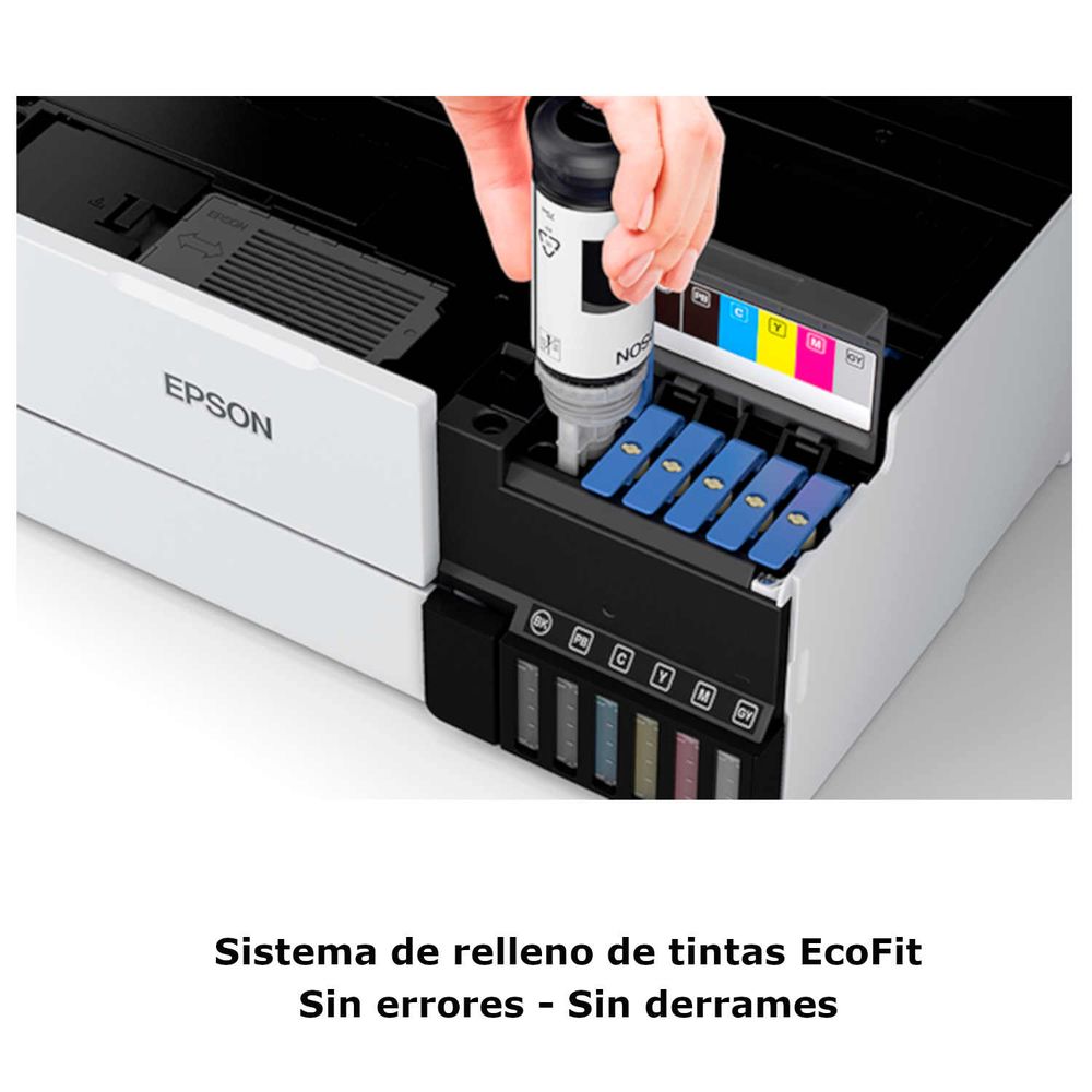 Impresora Multifuncional Epson EcoTank L8160 Inalámbrica Duplex ...