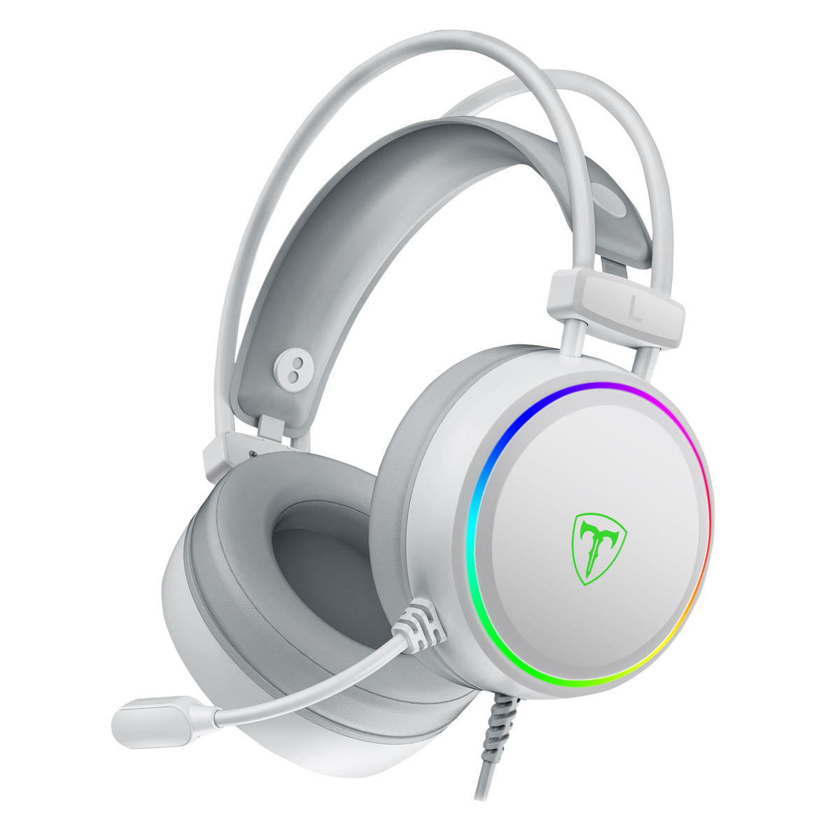 Auriculares Gamer T-Dagger T-RGH304W SONA RGB Blanco
