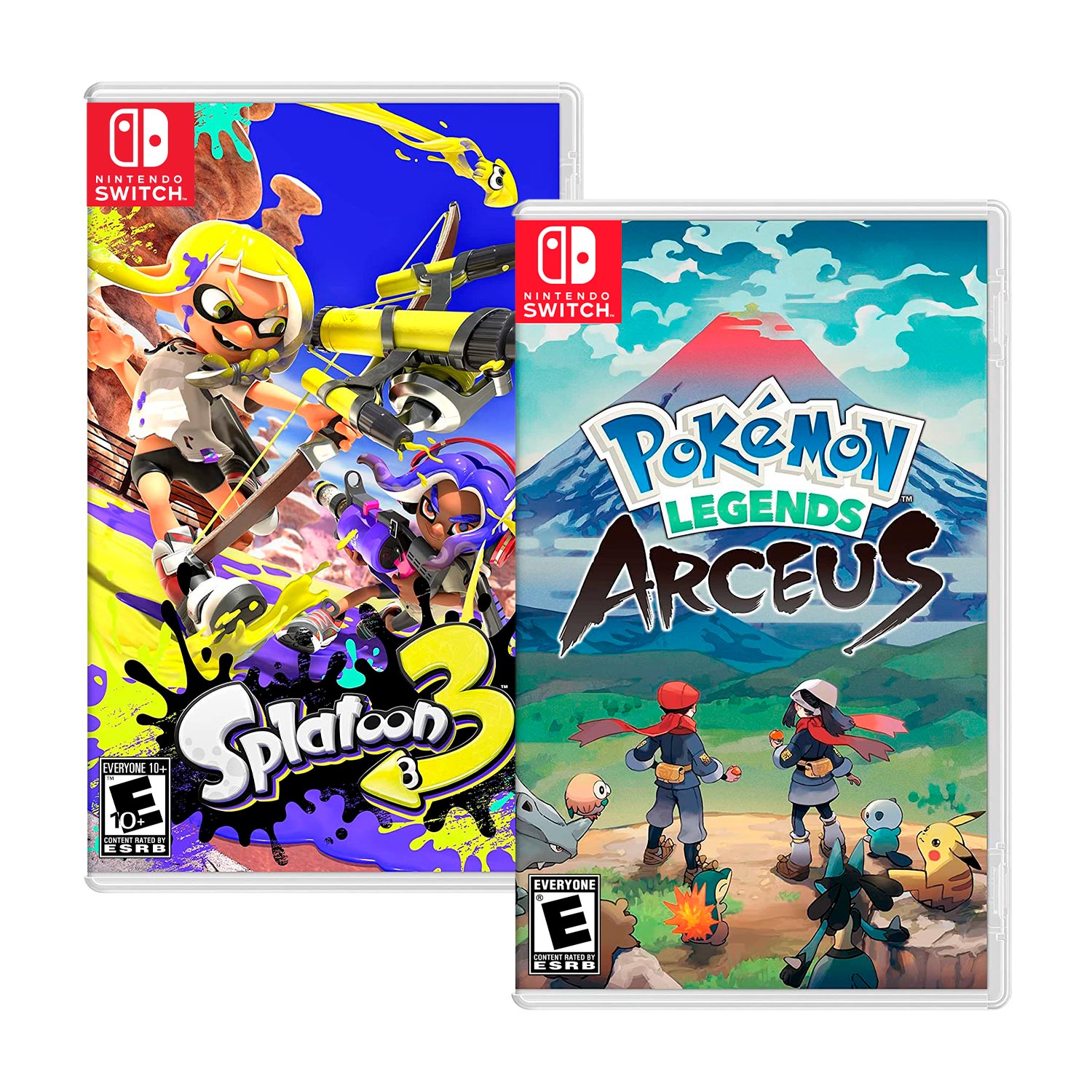 Splatoon 3 + Pokemon Arceus Nintendo Switch