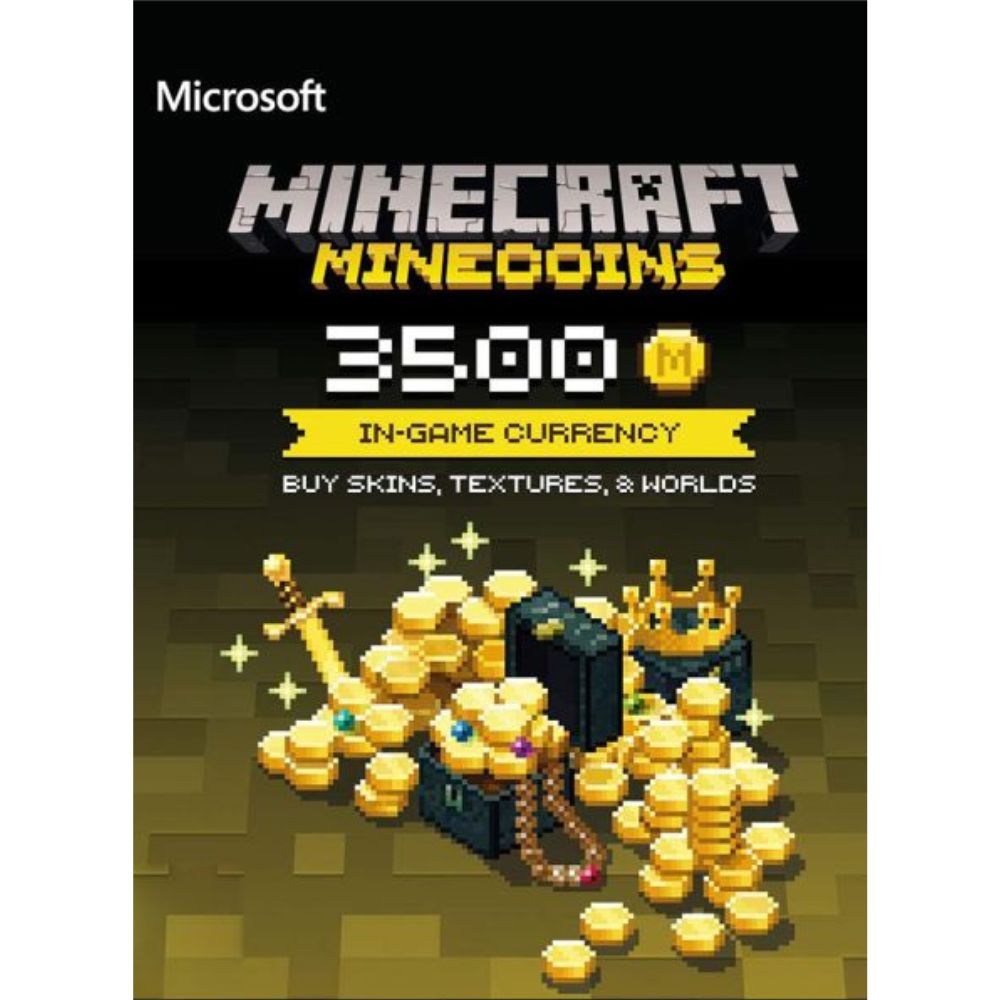 Código Minecraft Pack Minecoins 3500 Monedas (Digital)
