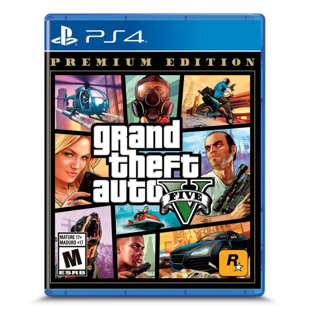 Juego PlayStation 4 Grand Theft Auto V Premium Edition