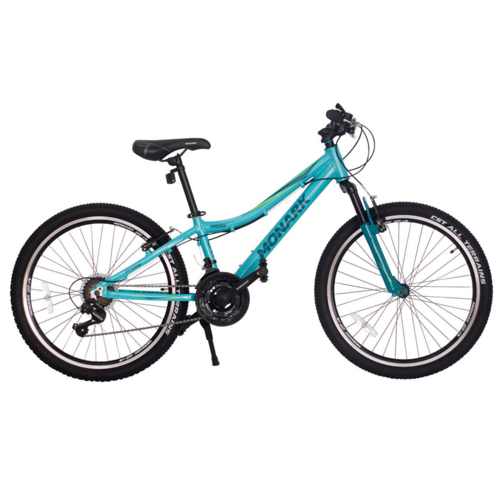 Bicicleta Montañera Monark Mirage Aro 24 Verde Amarillo