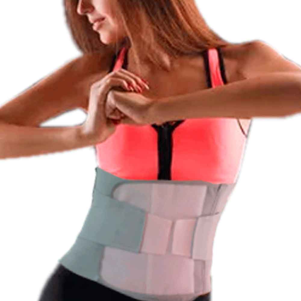 Faja Elástica Sacro Lumbar Dhark Color Piel Talla L