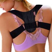 Corrector de Postura Unisex Modelo ""Y"" Invisible Color Negro Talla M
