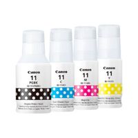 Tintas Originales CANON GI-11 - Pack x4 colores