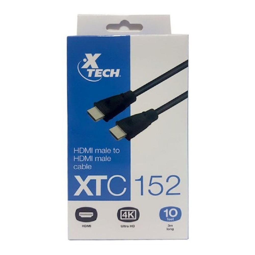 CABLE HDMI PROLONGADOR V1.3 MACHO-MACHO 1 METRO 10.15.1001