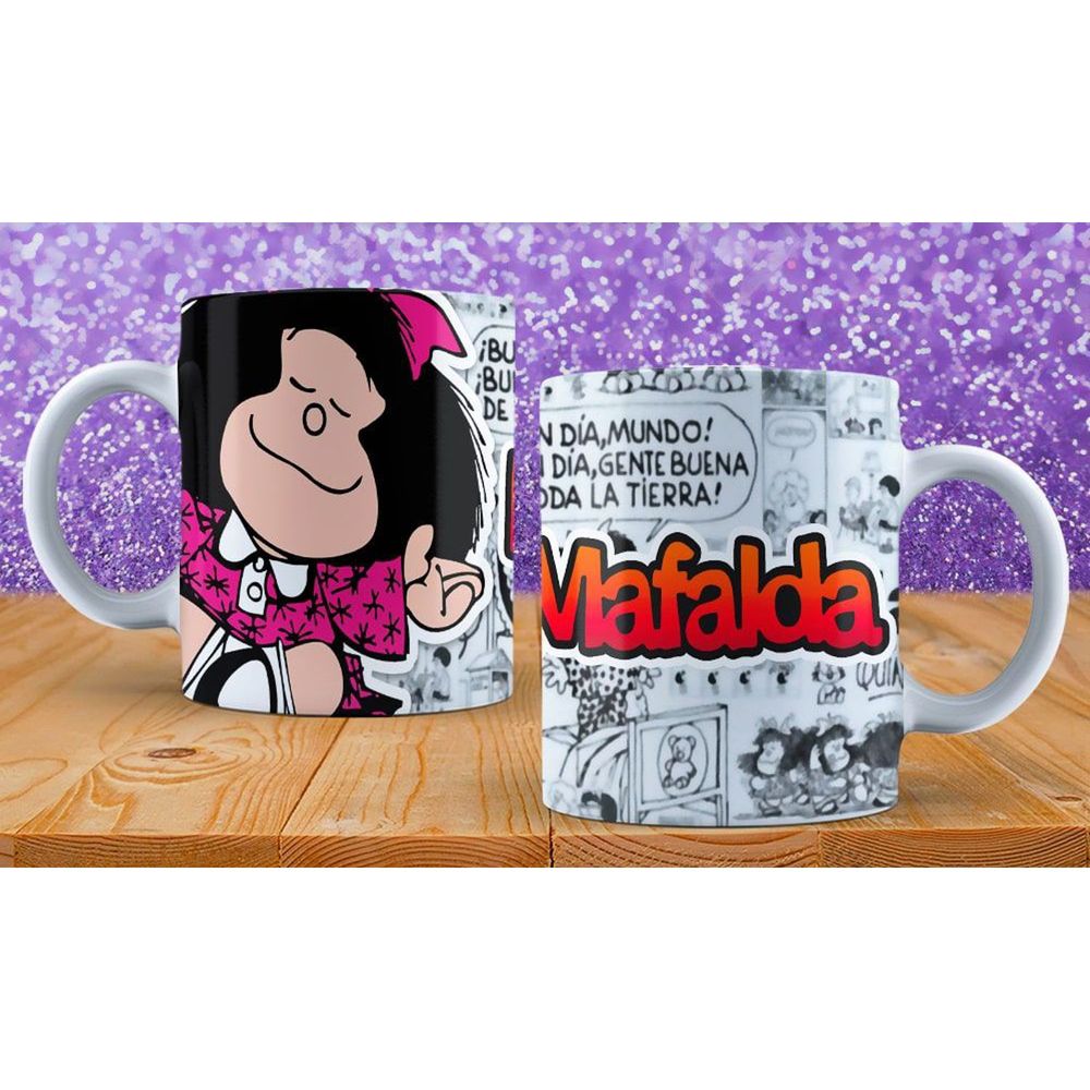 De confianza tobillo Barry Taza Mafalda - Promart