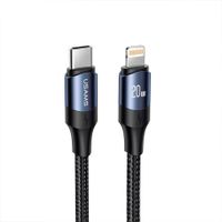Cable Celular iPhone a Type-C 20W PD 3m U71 Negro