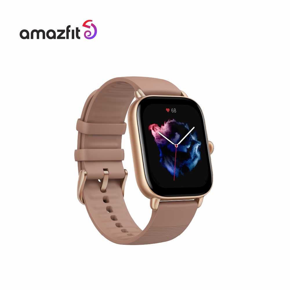 Amazfit GTS 4 modern leren band (roze