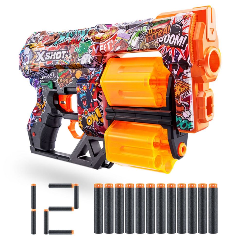 Lanzador X-Shot Skins Dread Sketch