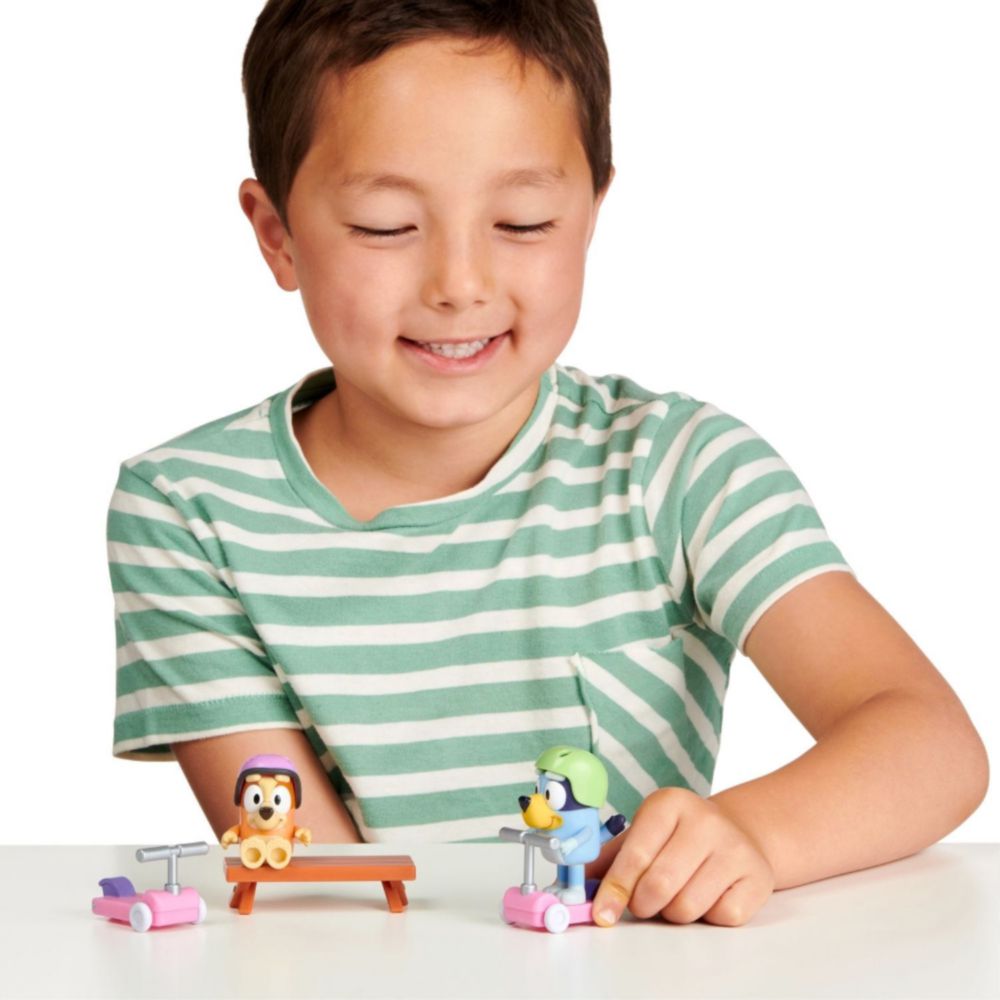 Mini Set De Juego Bluey Scooter Promart