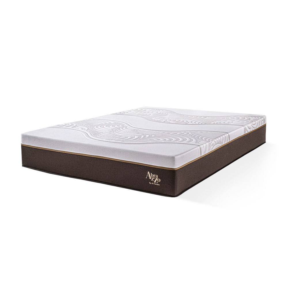 Colchón Paraíso Royal Abrazzo Queen + 2 almohadas viscoelásticas + protector