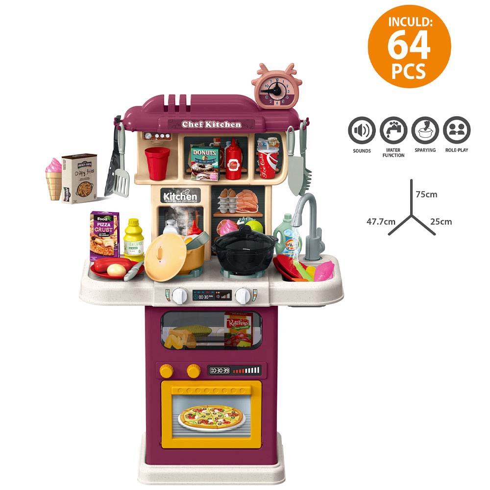 Set de Juego de Cocina BEI DI YUAN TOYS 29 Piezas - Promart