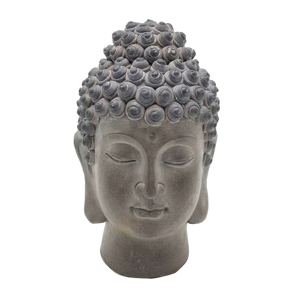 Estatua decorativa cabeza de buda Orange