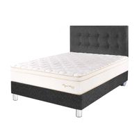 Dormitorio PARAISO Royal Prince Acero 2 Plazas + 2 Almohadas Viscoelásticas