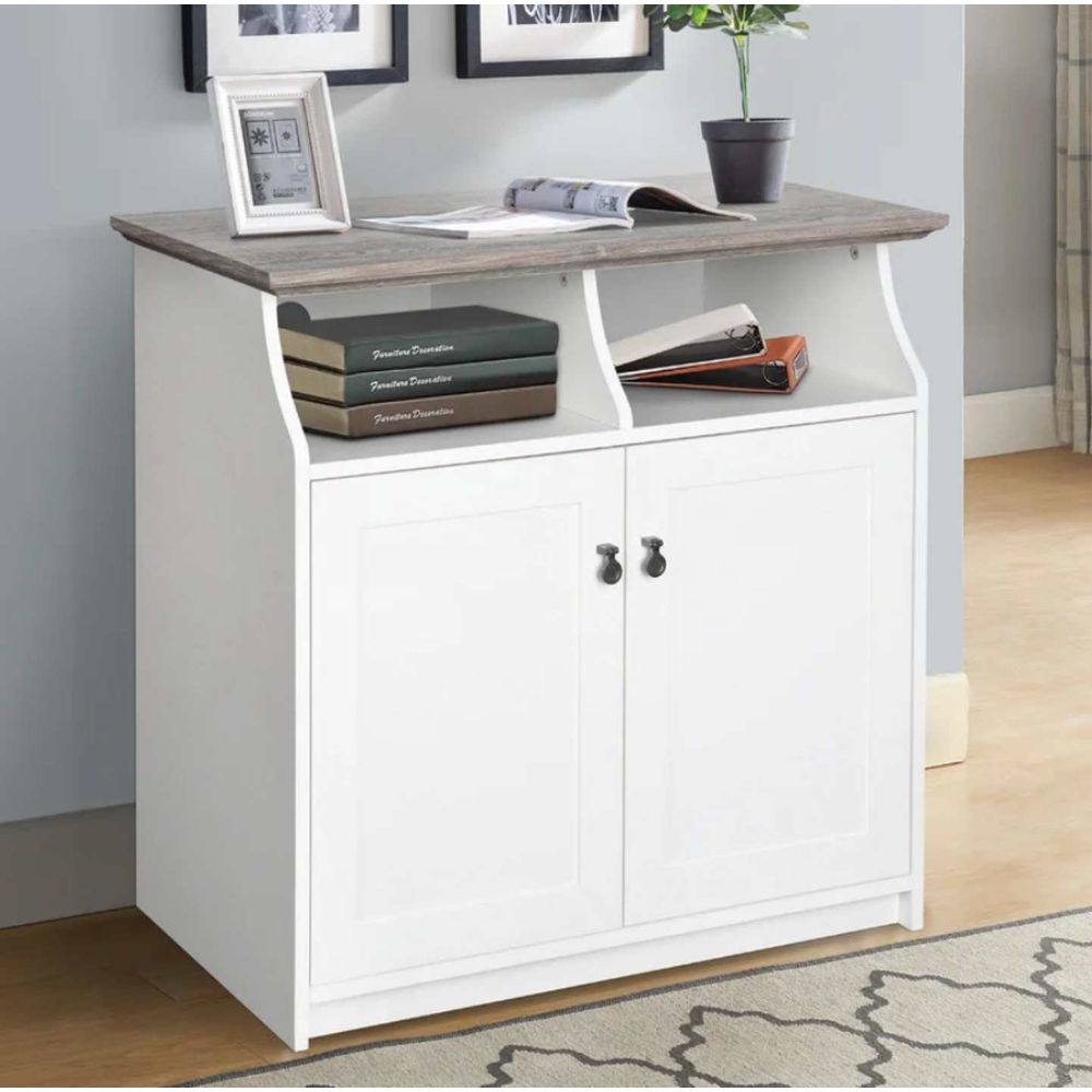 Cómoda Aparador Vanity Ventitas Perú Siena y Blanco Cómoda Aparador Vanity Ventitas Perú Siena y Blanco