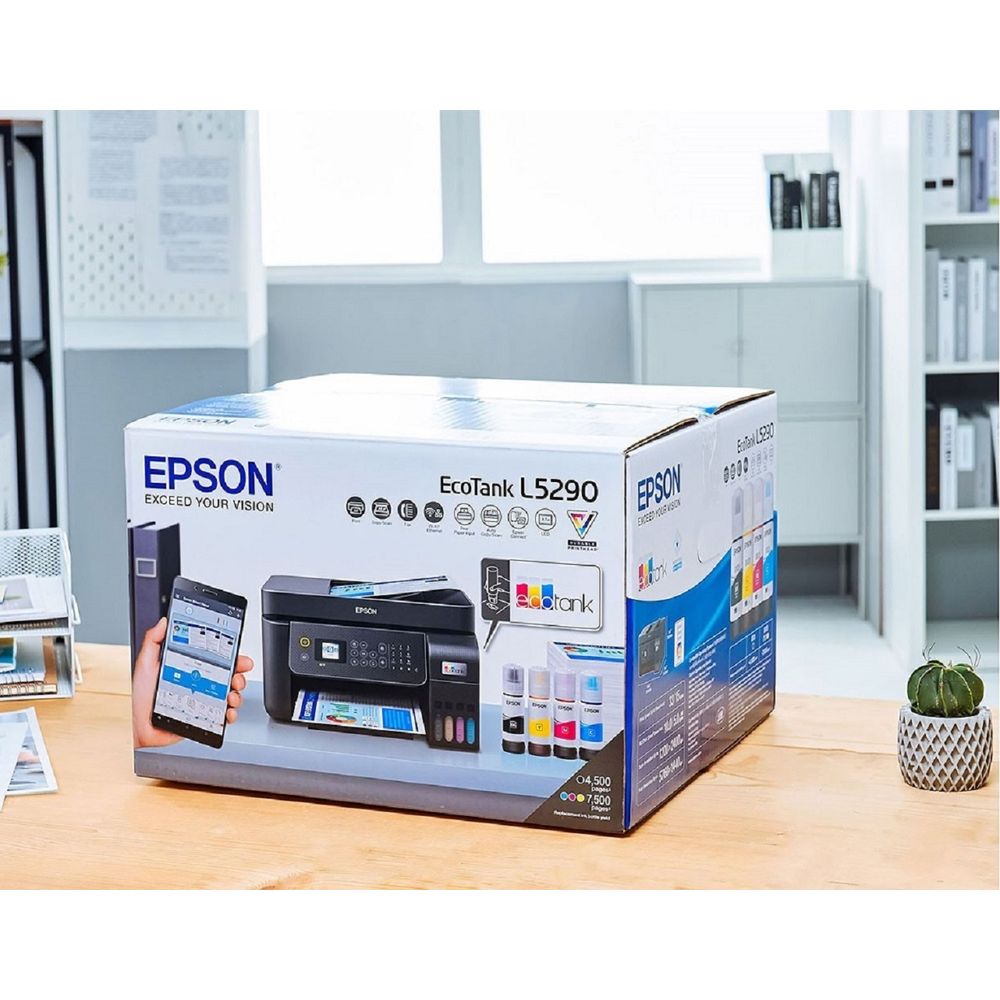 Impresora Multifuncional Epson L5290 Wifi Imprime Copia Escanea Fax Promart 7919