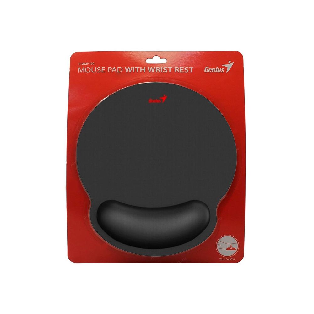Pad Mouse Genius G-Wmp 100 C/Descansador Black Pad Mouse Genius G-Wmp 100 C/Descansador Black