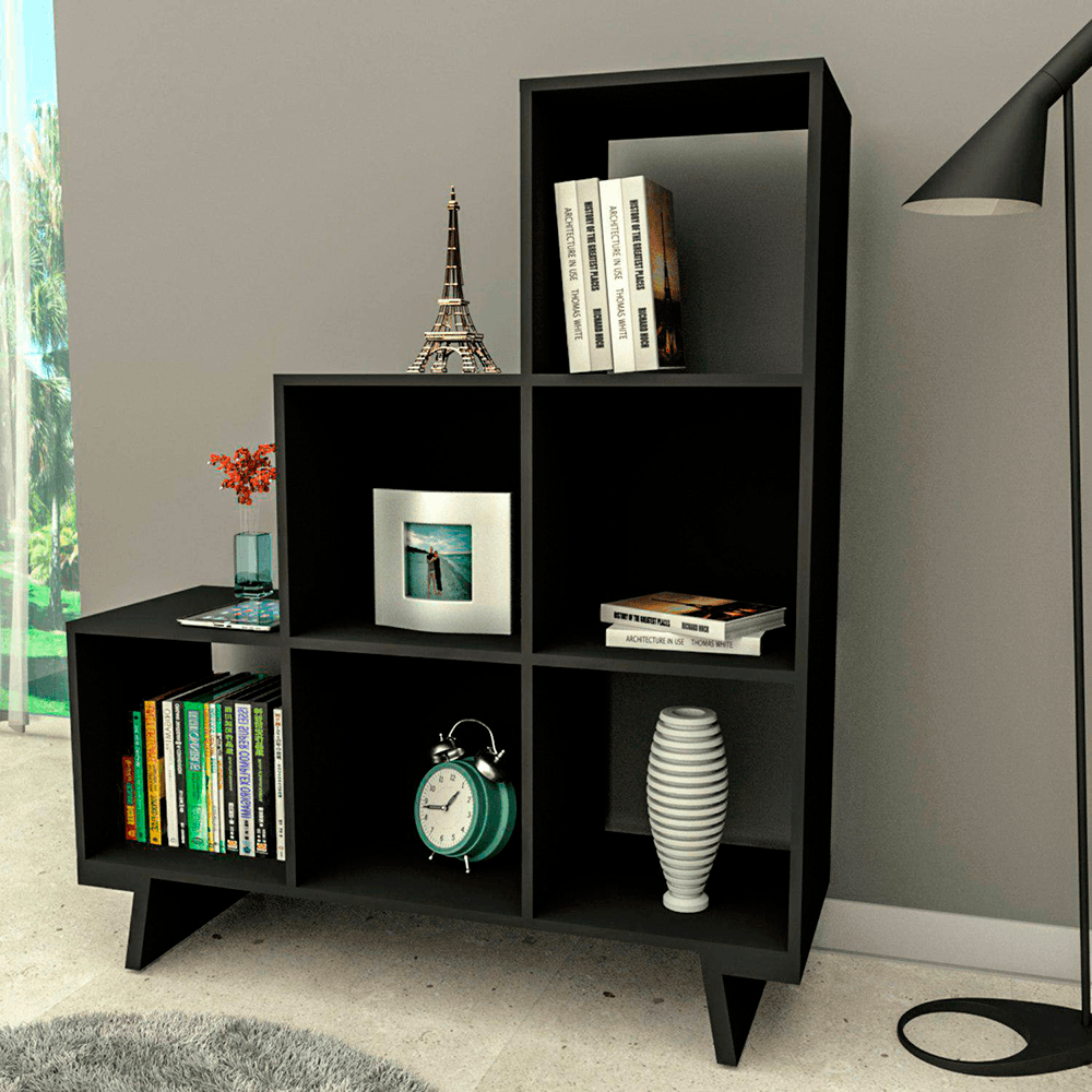 Estante Urban Julian Negro 105 cm