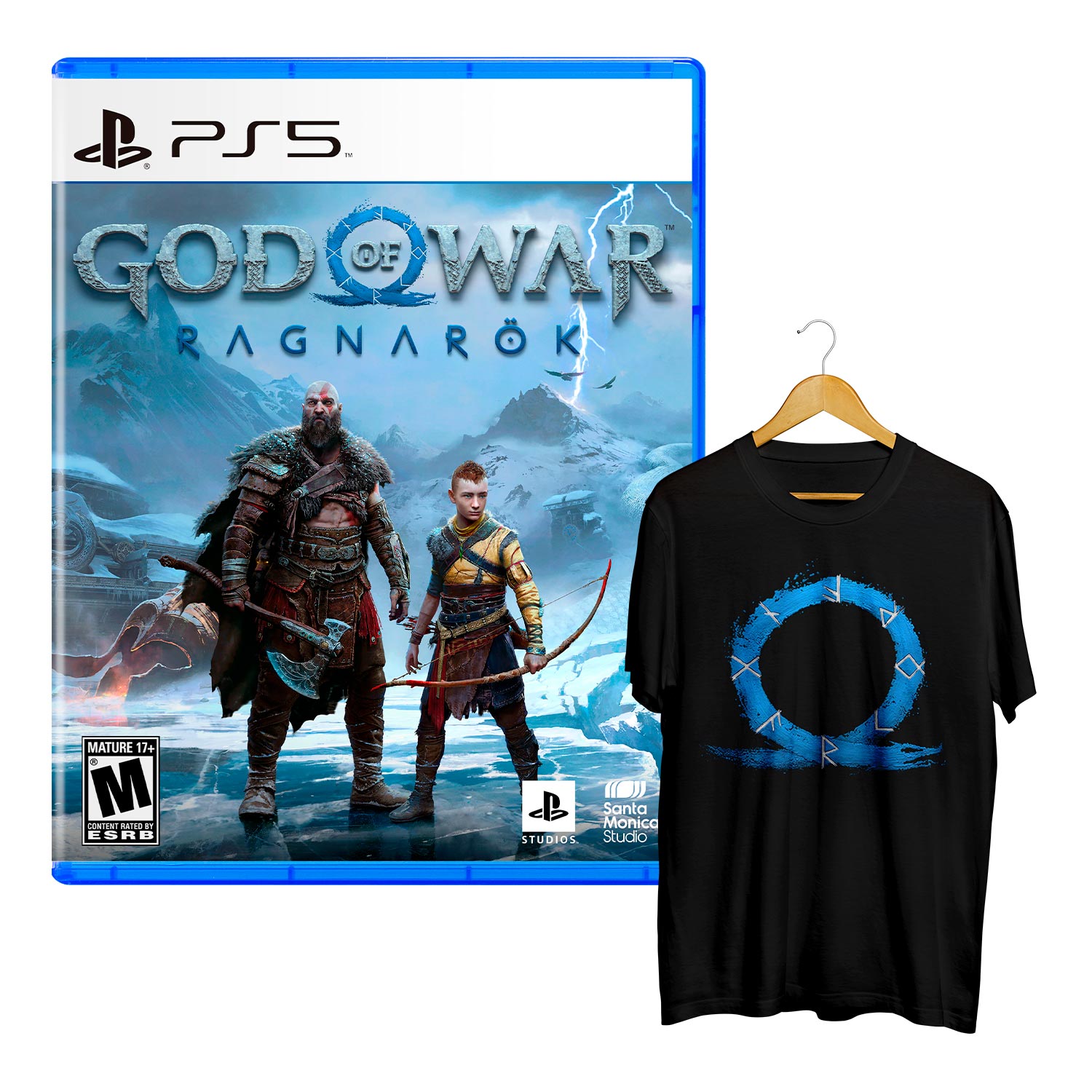 God Of War Ragnarok + Polo Xl Playstation 5 Latam