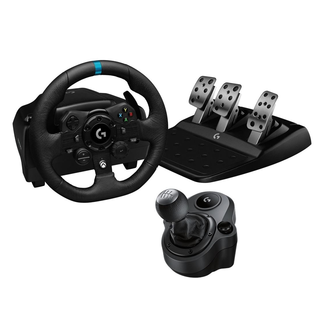 Volante Logitech G923 TrueForce For PC y Xbox One Incluye Palanca