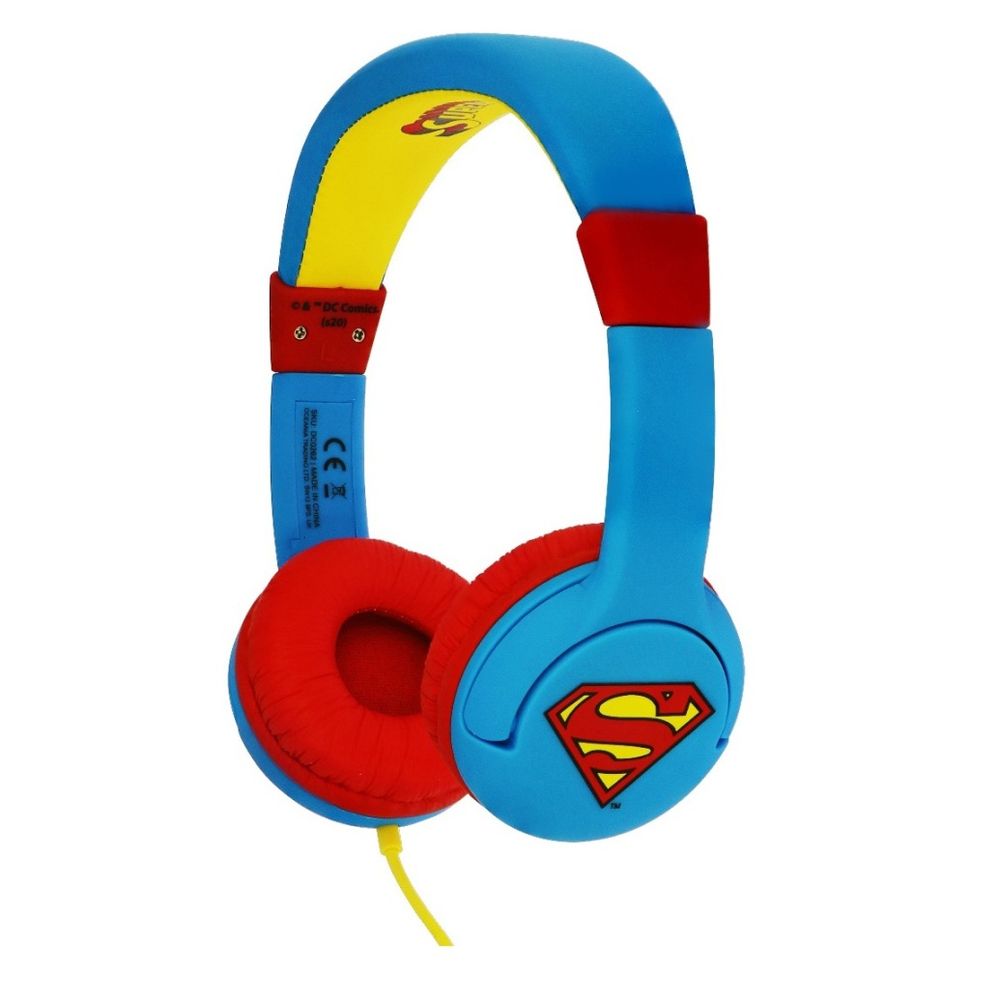 Auriculares Infantiles Otl Superman para 3 y 7 Años - Promart