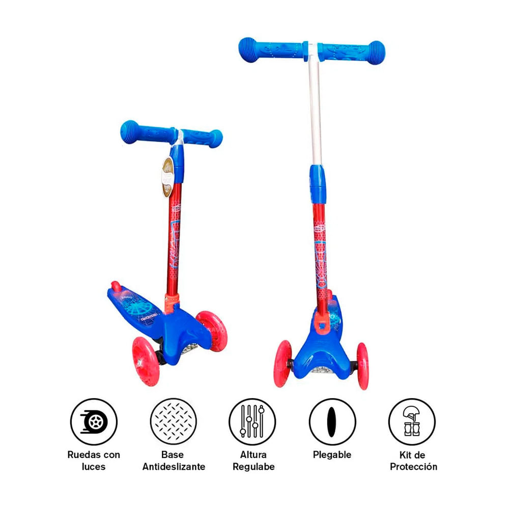 Scooter Infantil + Kit de protección Varon Oka