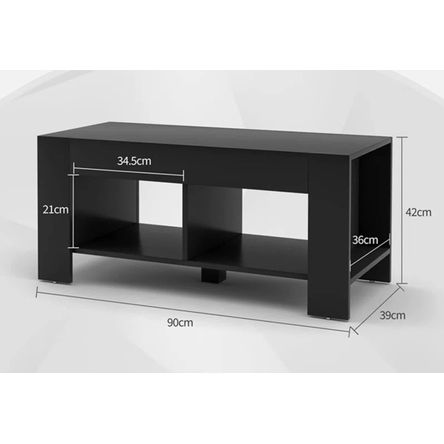 Mesa de Centro Olympia Negro Mesa de Centro Olympia Negro