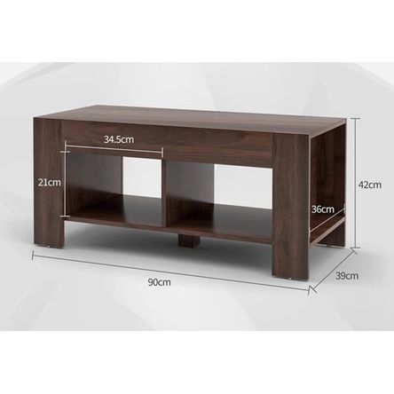 Mesa de Centro Olympia Marrón Mesa de Centro Olympia Marrón