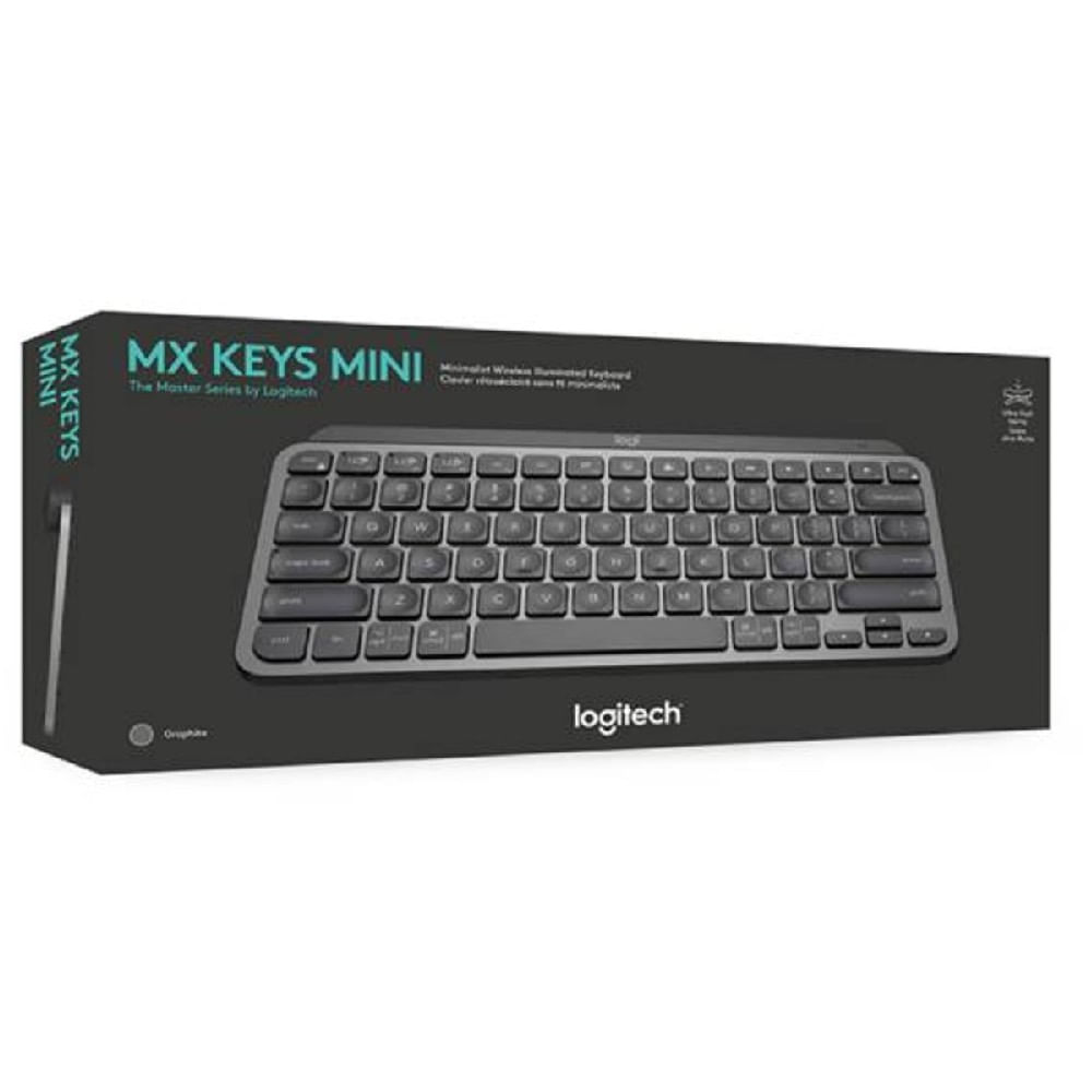 Logitech MX Keys Mini Teclado Inalámbrico Bluetooth Gris