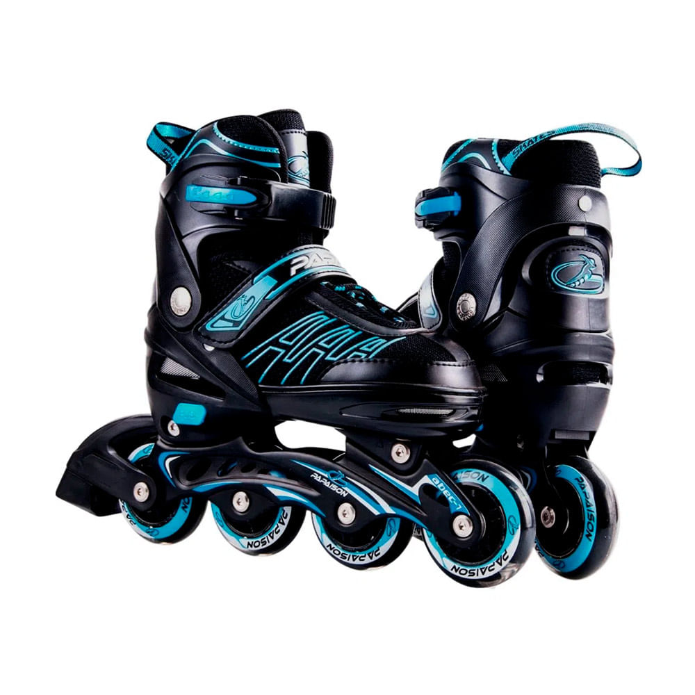 Patines Cuatro Ruedas Infantil en Fronze Turquesa - Promart