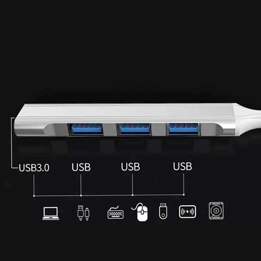Hub USB 4 Ports Multiprise - Testé OK - Occasion
