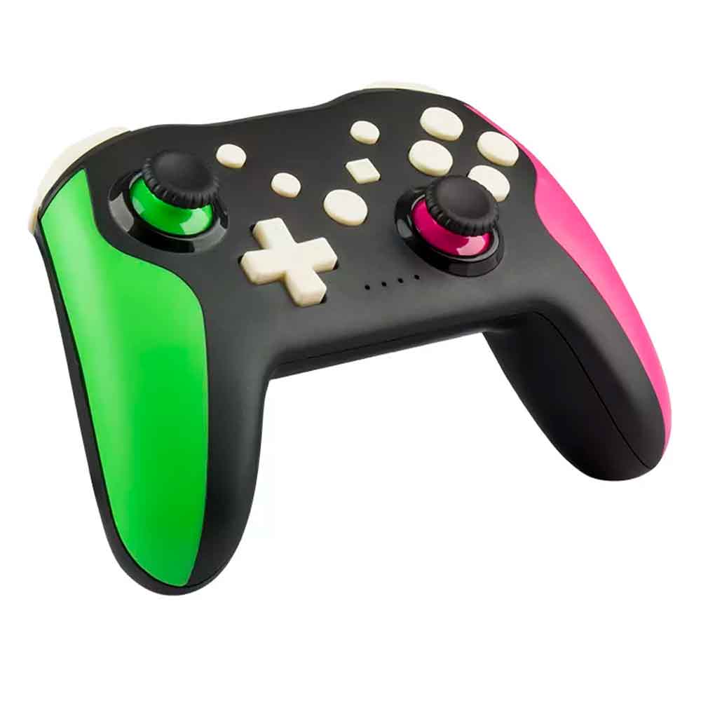 Mando para Nintendo Switch Inalámbrico Verde/Fuxia Alternativo LA