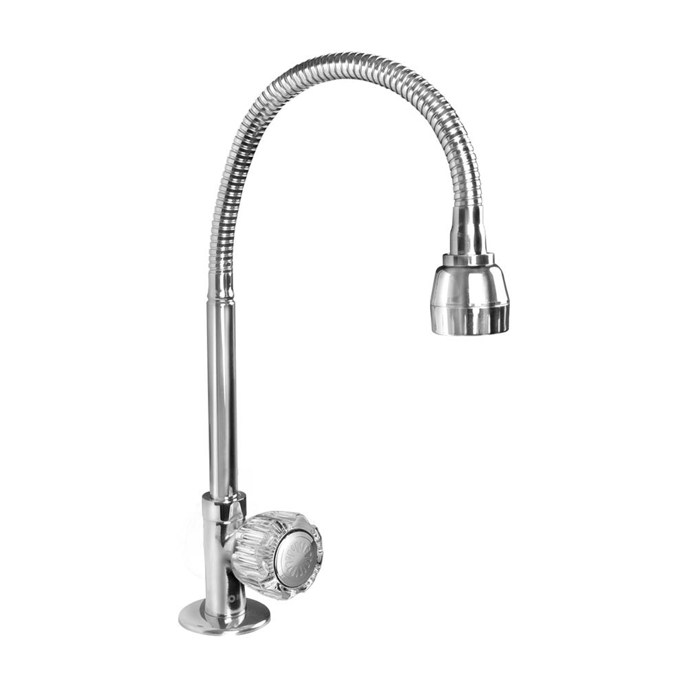 Llave Lavadero Bar Aruba con Pico Flex Italgrif