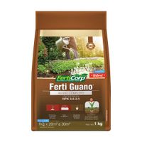 Abono Completo Ferti Guano 1 kg Ferticorp para Flores