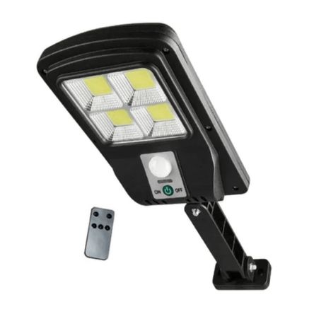 Foco Solar 48 LED Exterior + Sensor Movimiento + Control Remoto