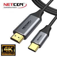 Cable Tipo C a HDMI 2.0 1.8 Metros 4K Ultra HD 60Hz 2160p Netcom