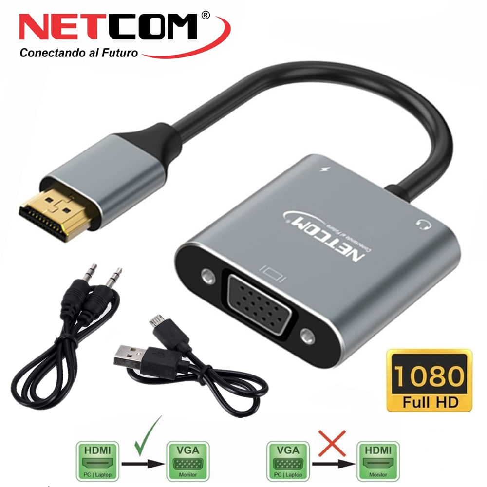 Cabo Hdmi Monitor Vga A Hdmi No Funciona Vga Tipos De Entrada Hdmi