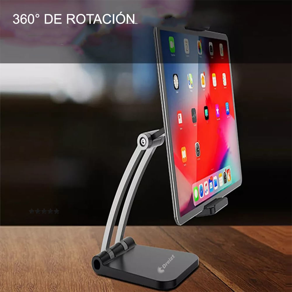 Soporte Para Tablet iPad Para Cama, Soporte De Piso De Metal
