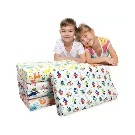 Almohada Ergonómica Infantil Viscoelástica Con Funda GESTIONRETAIL