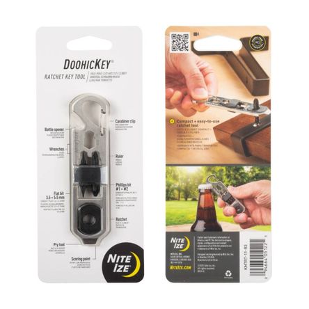 Multiherramienta Llavero DoohicKey Ratchel Tool - Stainless Multiherramienta Llavero DoohicKey Ratchel Tool - Stainless