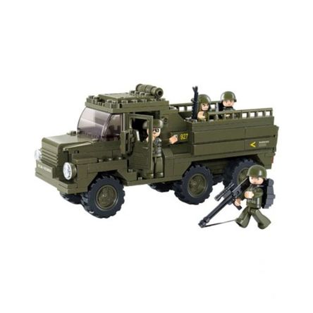 Army Camión Transportador de Tropas Block Armable 230 Piezas M38-b0301 Sluban