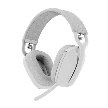 Audifono con Microfono Logitech Zone VIBE 100 BT Blanco crudo