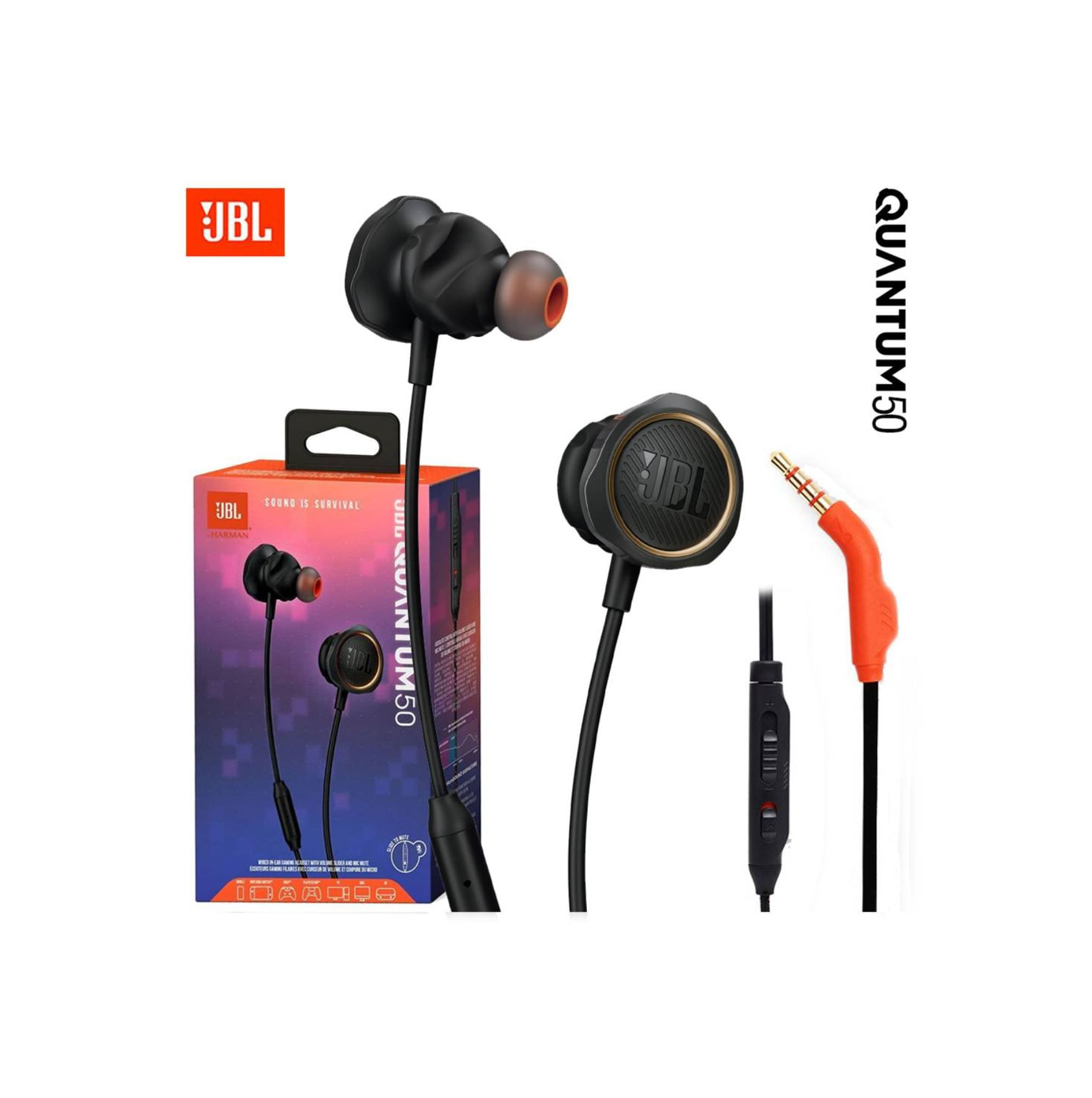 JBL Q200 Negro / Auriculares Gaming OverEar con cable 