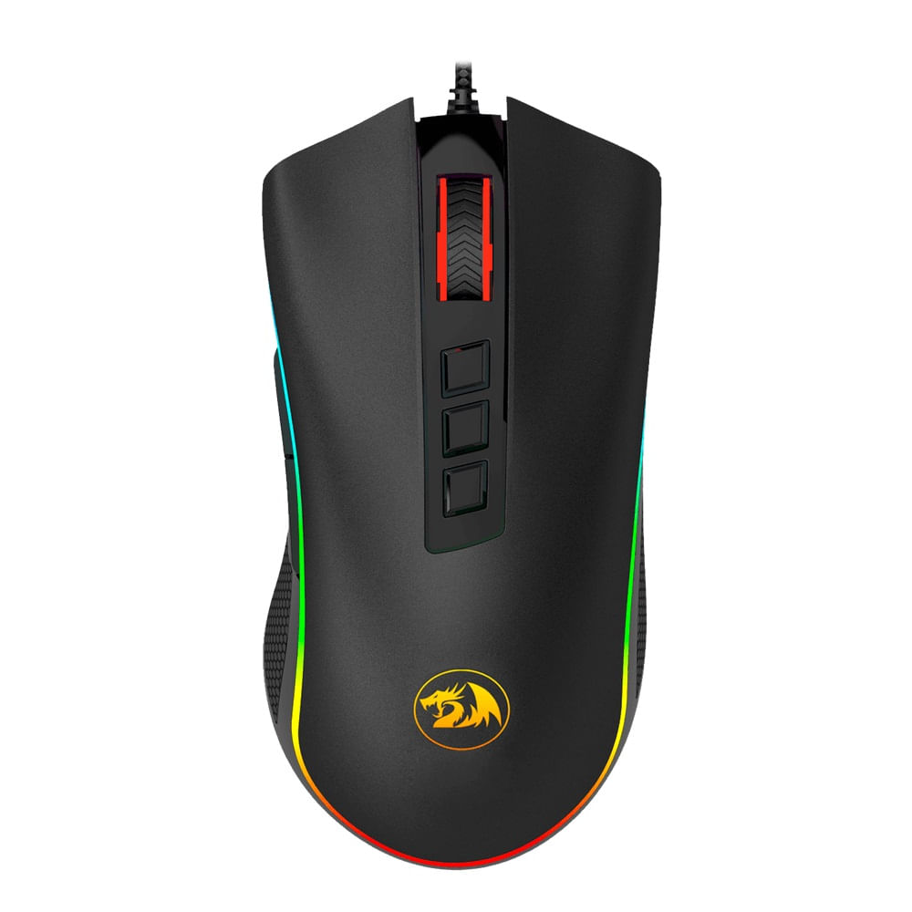 Mouse Redragon Cobra M711 RGB 8 Botones Programables Negro Mouse Redragon Cobra M711 RGB 8 Botones Programables Negro