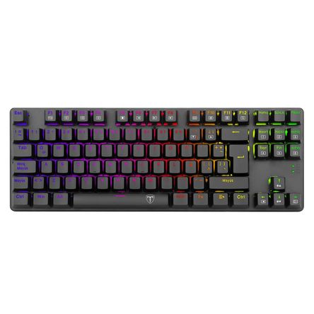 Teclado Mecanico T-Dagger T-TGK315-RD SP BORA RGB, Negro red switch Teclado Mecanico T-Dagger T-TGK315-RD SP BORA RGB, Negro red switch