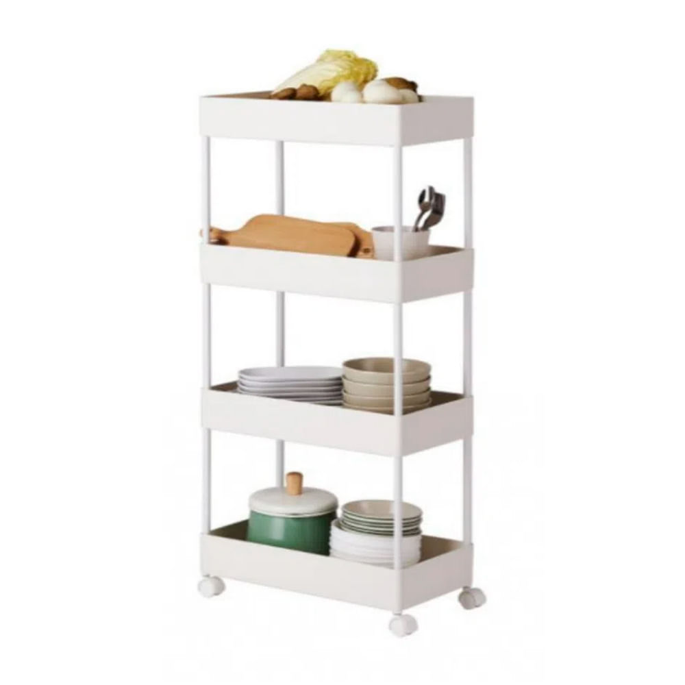 Estante Organizador con Ruedas para Almacenamiento Cocina y Baño